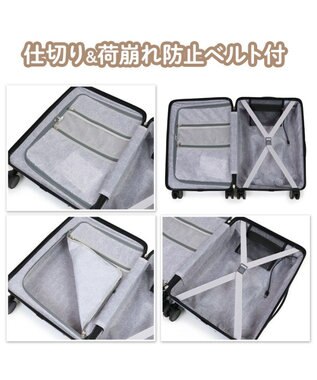 Mother garden しろたん スーツケース  エンブレム《白》 白