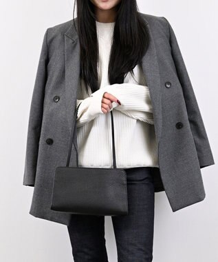 MORROW by thank 【石岡真実コラボ】NOAH ショルダーバッグ ブラック