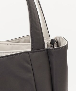 Y'SACCS 【ムック本掲載】ナイロンボンディングトート　Mサイズ グレー