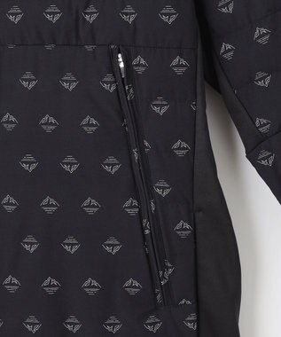 23区GOLF 【MEN】【ストレッチ・撥水】パディング中綿 ブルゾン ブラック系5