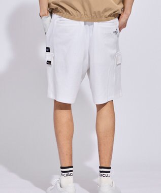 PW CIRCULUS 【MEN】ワイドハーフパンツ ゴルフ ホワイト系