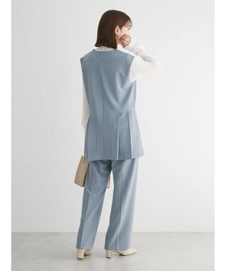 Green Parks ・Ｐｅｔｉｔ　Ｆｌｅｕｒ　サイドプリーツベスト Blue