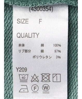 Green Parks ・ＳＵＧＡＲ　ＳＰＯＯＮ　バックスリットウラケスウェット Green