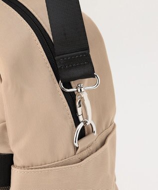 LA BAGAGERIE 【maison vert】 【トラベルにぴったり！】メニーポケットボストンバッグ ベージュ