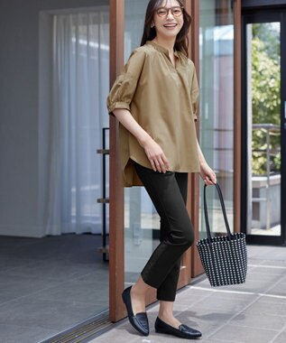 Tiaclasse 【新色追加・シーズンレス・日本製】エアシルキーパンツ ブラック