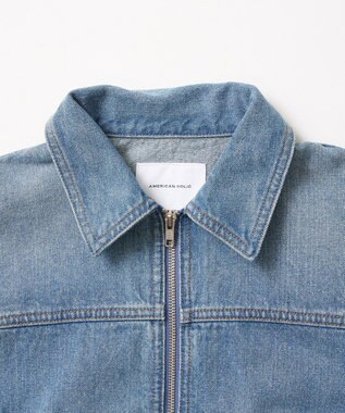 AMERICAN HOLIC WZIPデニムジャケット Light Indigo