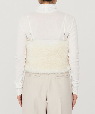 uncrave 【手洗い可】シープライク ファー ビスチェ（uncrave STANDARD） オフ