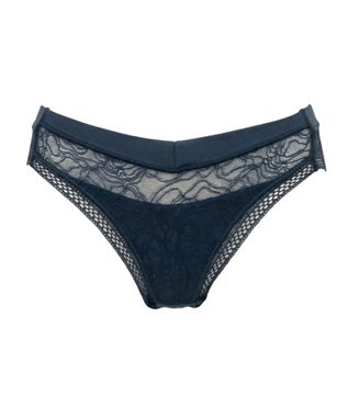 BRADELIS New York 【BRADELIS Me】Dreamy Night Panty ブラデリス 食い込みにくい総レース ネイビー