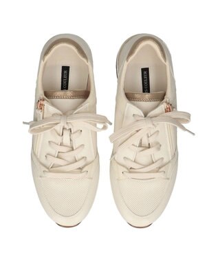 Bridget Birkin 【PARADIS COULEUR】サイドジップヒールアップスニーカー オフホワイトコンビ