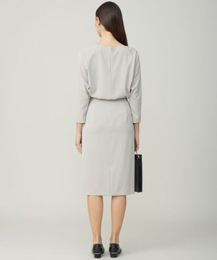 ICB L Fied スプリットラグラン Tブラウス グレージュ