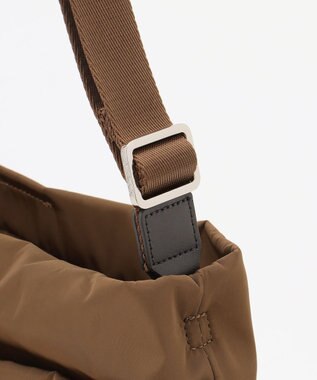 Y'SACCS ドローストリング コンビカラーショルダー チョコ