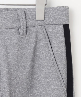 23区GOLF 【MEN】【ストレッチ】バックメッシュポンチ テーパードパンツ ライトグレー系
