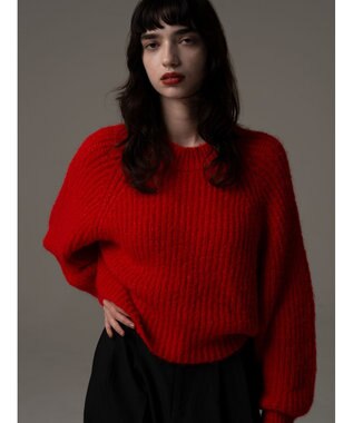 Te chichi 【R by Te chichi】畦編みショートニット《2025winter catalog item》