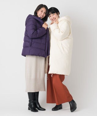 ONWARD Reuse Park 【組曲】コート秋冬 パープル