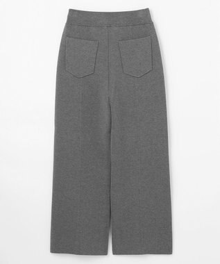 NAVE 【xNAVE】川上桃子コラボ ニットワイドパンツ グレー系