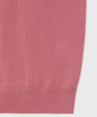 Paul Smith 【洗える】シアー コンビネーション ニット ピンク
