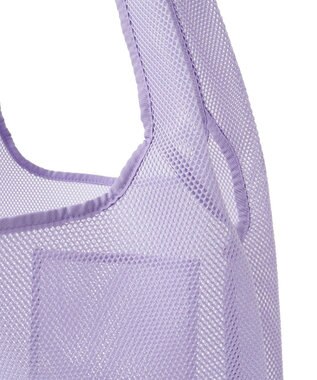 AMERICAN HOLIC ロープ付メッシュトートバッグ Lavender