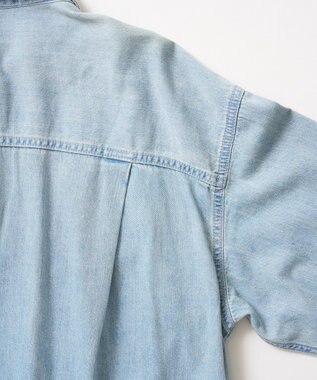 AMERICAN HOLIC Wポケットデニムシャツ Light Indigo