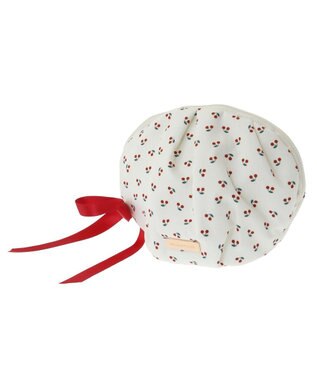 Maison de FLEUR チェリープリントポーチ Ivory