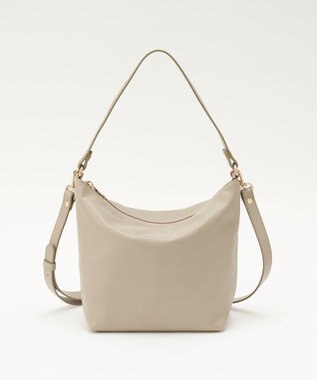 russet ソフトレザーシンプルショルダーバッグ(CE-1328-WEB) GrayBeige2
