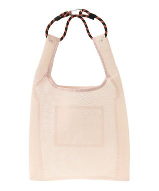 AMERICAN HOLIC ロープ付メッシュトートバッグ Pink