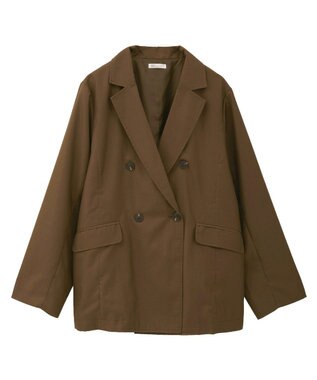 CRAFT STANDARD BOUTIQUE ダブルオーバーサイズジャケット Brown