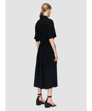 JOSEPH エアリープリッセ　ドレス Black