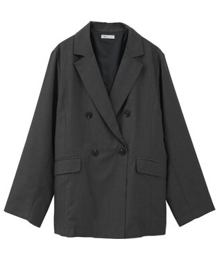 CRAFT STANDARD BOUTIQUE ダブルオーバーサイズジャケット Charcoal Gray