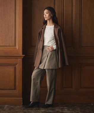 CRAFT STANDARD BOUTIQUE ダブルオーバーサイズジャケット Brown