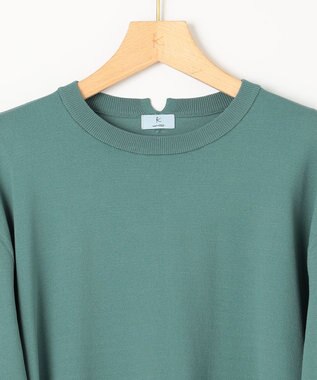 組曲 【WEB限定カラーあり】MINA バックリボンニットプルオーバー グリーン系