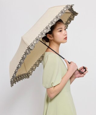 【晴雨兼用】DANCING RIBBON UMBRELLA 折り畳み傘 収納バッグ付き