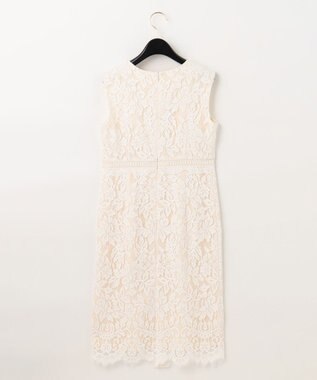 GRACE CONTINENTAL レースタイトドレス キナリ