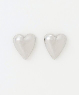 23区 【WEB限定】プチ ハート ピアス シルバー系
