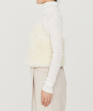 uncrave 【手洗い可】シープライク ファー ビスチェ（uncrave STANDARD） オフ