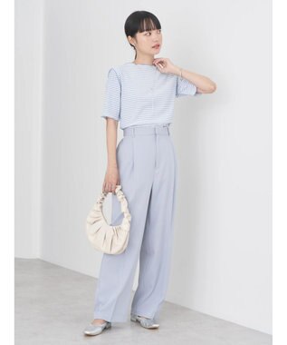 earth music&ecology ギンガムメロープルオーバー Sax