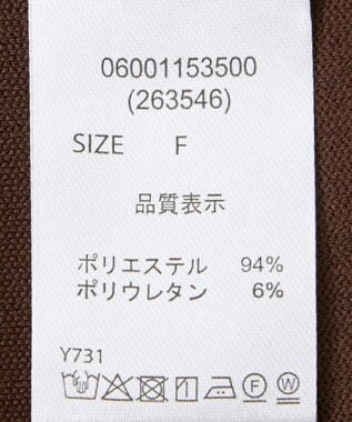 Green Parks ・ＥＬＥＮＣＡＲＥ　ＤＵＥ　サイドポケットフレアスカー Brown