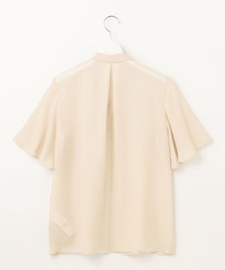 自由区 【洗える・XSサイズあり】シアードビー ブラウス ベージュ系