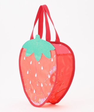 ANY KIDS クリアモチーフプールバッグ いちご