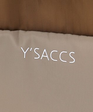 Y'SACCS ドローストリング コンビカラーショルダー チョコ