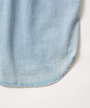 AMERICAN HOLIC Wポケットデニムシャツ Light Indigo