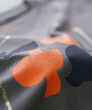 nitorito 【UNISEX】irodori Tシャツ orange