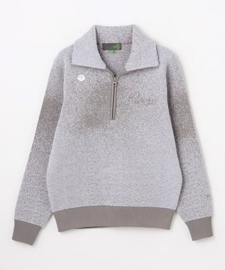PW CIRCULUS 【手洗い洗濯可】 【WOMEN】グラデーションニット ゴルフウェア レディース グレー系