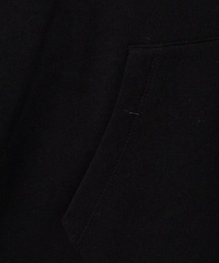 WEGO 【ユニセックス着用ITEM】リラックスフィットオーバルロゴパーカー ブラック