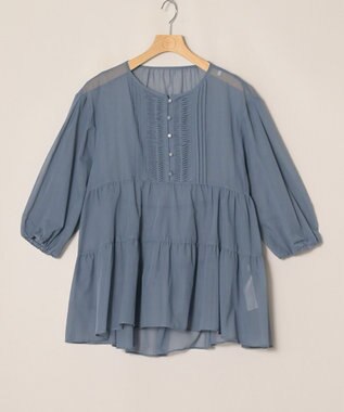 ONWARD Reuse Park 【組曲】ブラウス春夏 ブルー