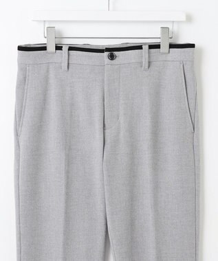 23区GOLF きれい見えの秋冬定番素材【MEN】【ストレッチ】ＴＲストレッチ ベーシックパンツ ライトグレー系