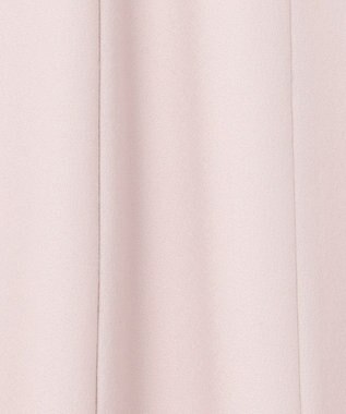 組曲 【WEB限定】ウールジョーゼット フレアワンピース ローズ系