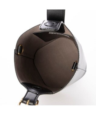 UNBILLION カシュカシュ cachecache / バックルワンハンドル2wayショルダー ブラック