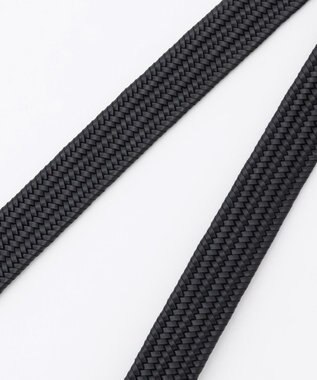 JOSEPH HOMME 【イタリア素材使用/日本製】レザーメッシュストレッチ　ベルト ブラック系