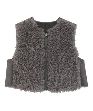 Green Parks ■ESCAR フラッフィーベスト Charcoal Gray