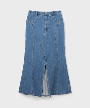 GRACE CONTINENTAL マーメイドデニムスカート インディゴ